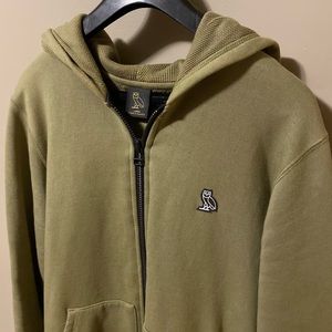 OVO Thermal Zip Hoodie - Alpha Green
